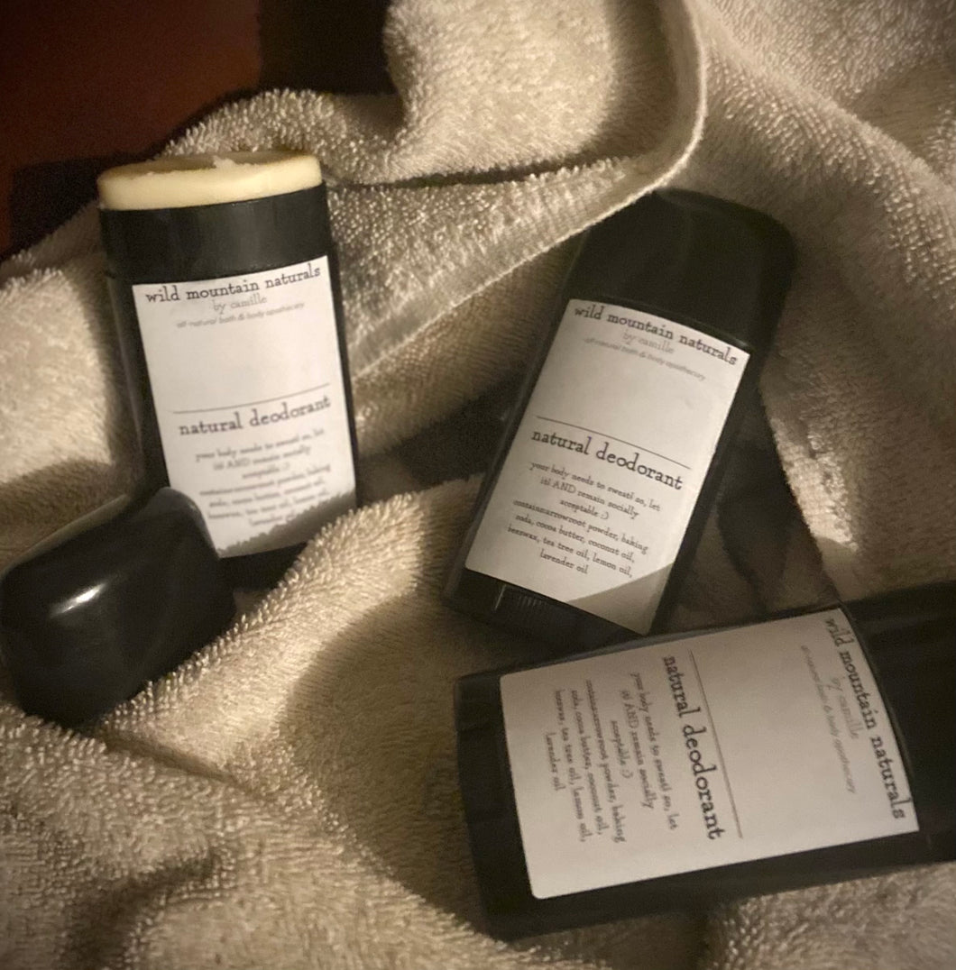 Natural deodorant