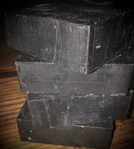 Black mint detox soap