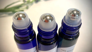 Roll-on aromatherapy oils